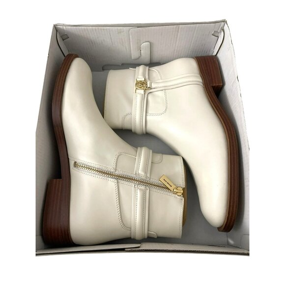 Michael Kors Mindy Cream Ankle Boot Boot Size 8.5 M NWT - Picture 5 of 9